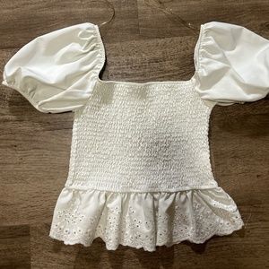 Flowy crop top